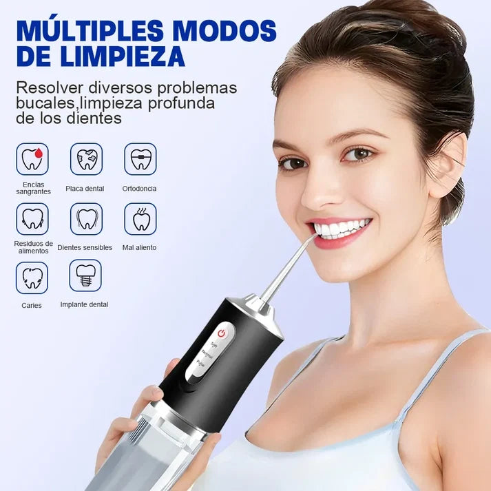 Irrigador Bucal Inalámbrico Promo 2X1