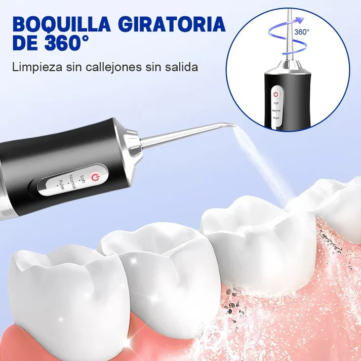 Irrigador Bucal Inalámbrico Promo 2X1