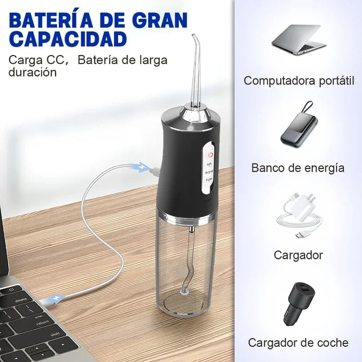 Irrigador Bucal Inalámbrico Promo 2X1