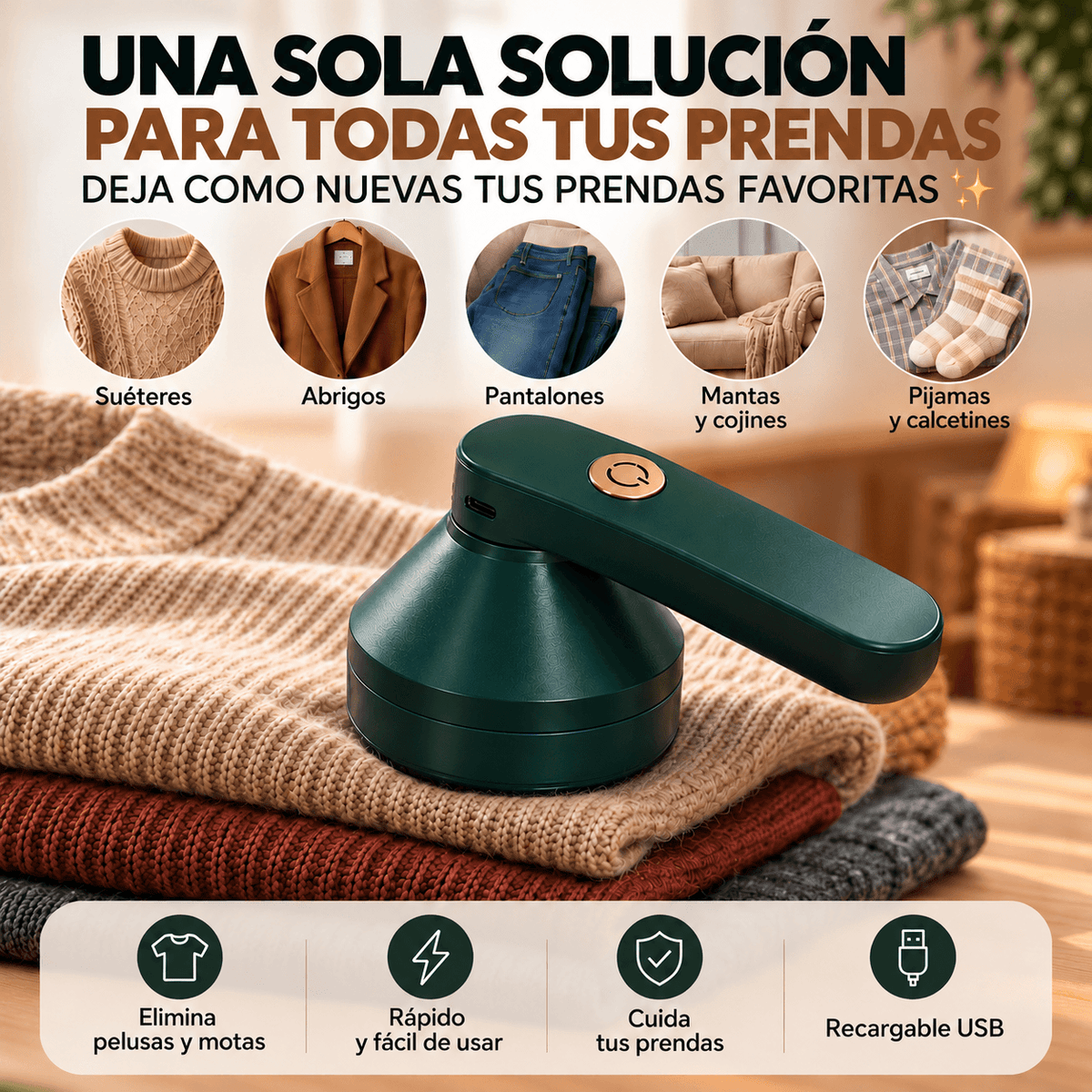 Quitapelusas Eléctrico