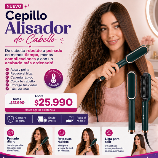Cepillo Alisador de Cabello