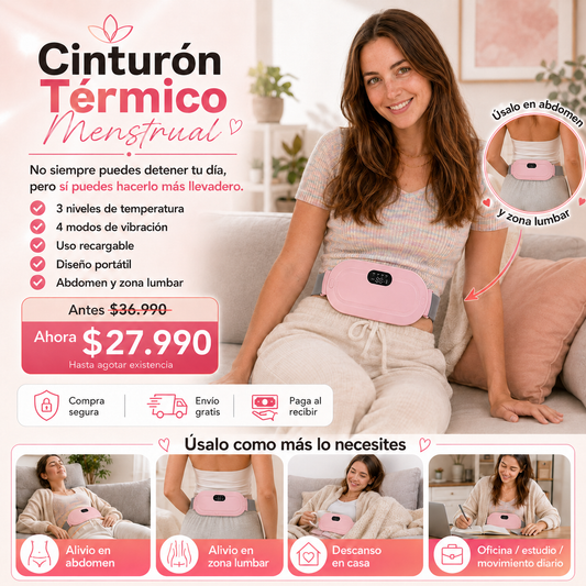 Cinturón Térmico Menstrual